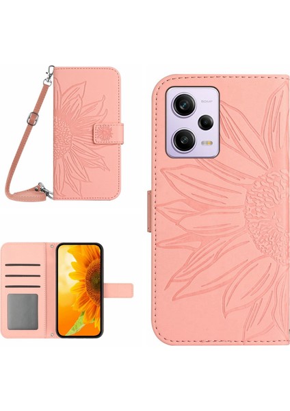 Xiaomi Redmi Note 12 Pro+ Çin / Global / Note 12 Explorer Için Pu Telefon Kılıfı (Yurt Dışından)