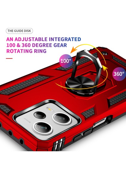 Xiaomi Redmi Note 12 Pro+ Için Darbeye Dayanıklı Tpu + Pc Kılıfı (Yurt Dışından) fırsatları