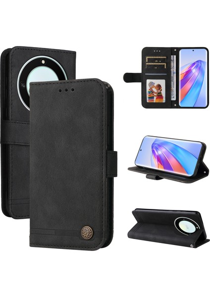 Honor X9A/X40 5g/magic5 Lite Için Skin Fe Pu Telefon Kılıfı (Yurt Dışından)