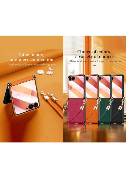Samsung Galaxy Z Flip7 5g Için Eşkenar Dörtgen Dokulu Telefon Kılıfı (Yurt Dışından) indirimleri