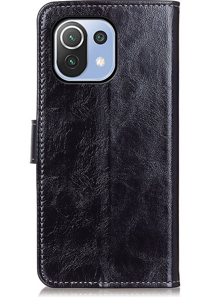 Xiaomi Mi 11 Lite 5g / 4g Için Crazy Horse Doku Pu Kılıf (Yurt Dışından) indirimleri