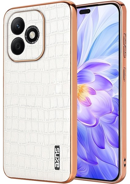 Honor X60I Için Azns Timsah Dokulu Kılıf (Yurt Dışından)