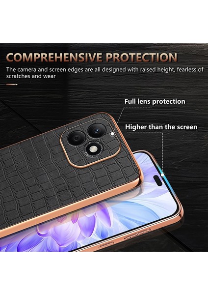 Honor X60I Için Azns Timsah Dokulu Kılıf (Yurt Dışından) fırsatları