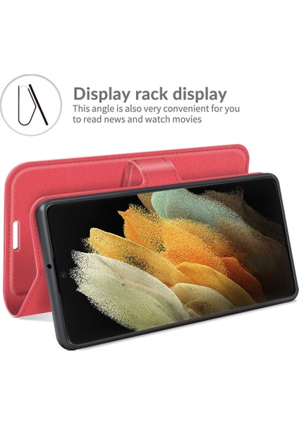 Samsung Galaxy S22 Ultra 5g Litchi Texture Flip Pu Kılıf Için (Yurt Dışından) indirimleri