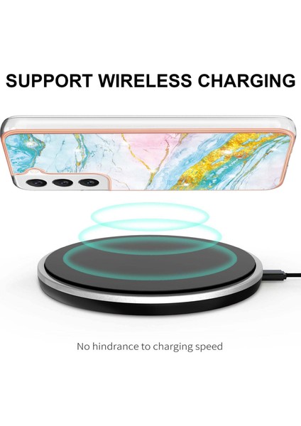 Samsung Galaxy S23+ 5g Için Mermer Imd Tpu Telefon Kılıfı (Yurt Dışından) modelleri