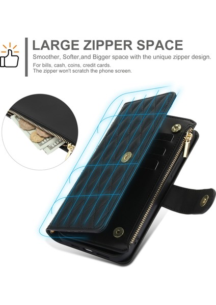 YM016 Fermuarlı Cüzdan Pu Kılıf Samsung Galaxy S24 Ultra 5g (Yurt Dışından) fiyatları