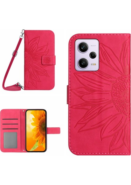 Xiaomi Redmi Note 12 Pro 5g Çin Için Pu Telefon Kılıfı (Yurt Dışından)