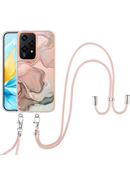 Honor 200 Lite Global Için Kordonlu Mermer Imd Kılıf (Yurt Dışından) fiyatları