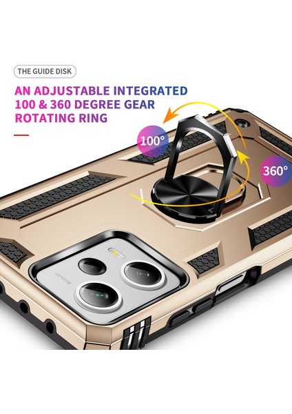 Xiaomi Redmi Note 12 Pro+ Için Darbeye Dayanıklı Tpu + Pc Kılıfı (Yurt Dışından) fırsatları