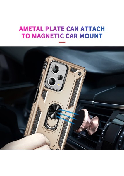 Xiaomi Redmi Note 12 Pro+ Için Darbeye Dayanıklı Tpu + Pc Kılıfı (Yurt Dışından) indirimleri