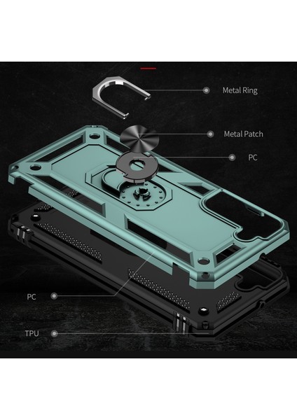 Samaung Galaxy S22 5g Için Darbeye Dayanıklı Tpu + Pc Kılıfı (Yurt Dışından) modelleri