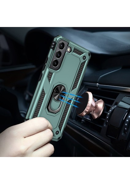 Samaung Galaxy S22 5g Için Darbeye Dayanıklı Tpu + Pc Kılıfı (Yurt Dışından) fırsatları