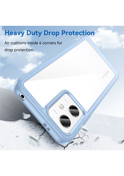 Xiaomi Redmi Note 12 Çin Için Akrilik + Tpu Telefon Kılıfı (Yurt Dışından) modelleri