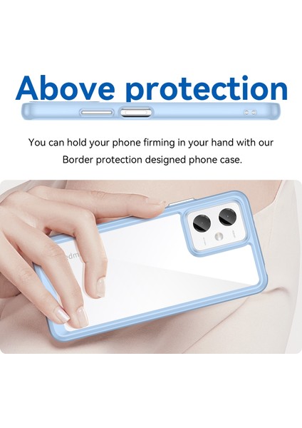 Xiaomi Redmi Note 12 Çin Için Akrilik + Tpu Telefon Kılıfı (Yurt Dışından) fırsatları