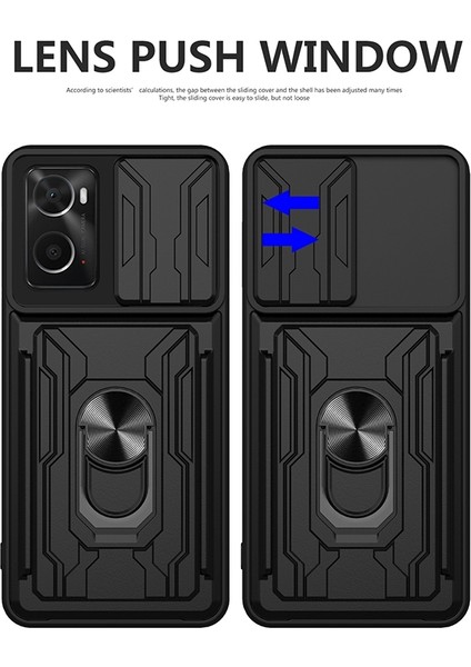 Oppo Realme 9i / A36 / A76 Için Kayar Kılıf (Yurt Dışından) fiyatları