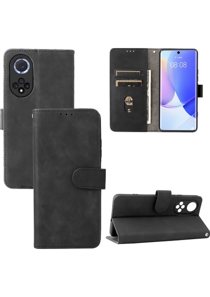 Huawei Nova 9 Için Cilt Fe Pu Telefon Kılıfı (Yurt Dışından)