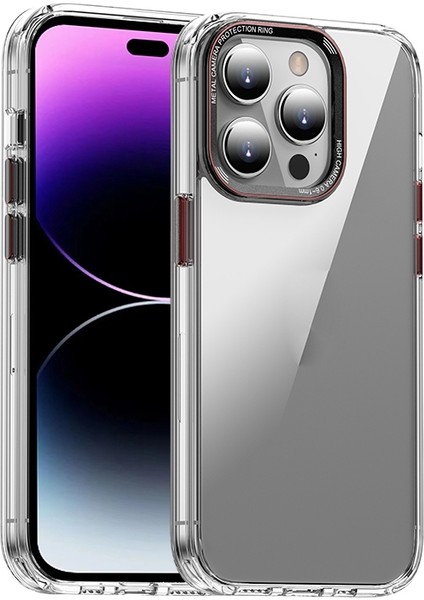 iPhone 14 Pro Için Şeffaf Pc Telefon Kılıfı (Yurt Dışından)