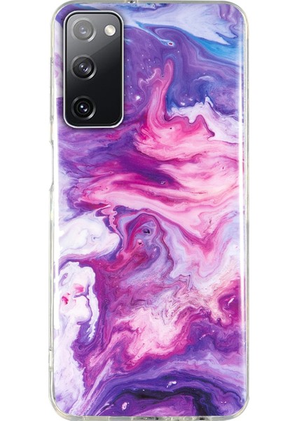 Samsung Galaxy S20 Fe 5g Için Mermer Tpu Telefon Kılıfı (Yurt Dışından)