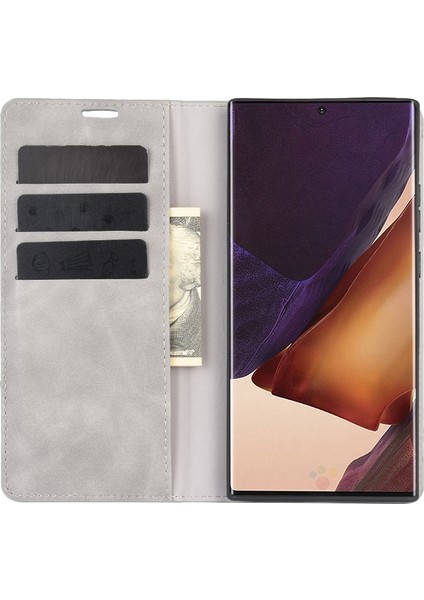 Galaxy NOTE20 Ultra Manyetik Emme Deri Tpu Kılıf Samsung Galaxy NOTE20 Ultra Için (Yurt Dışından) fırsatları