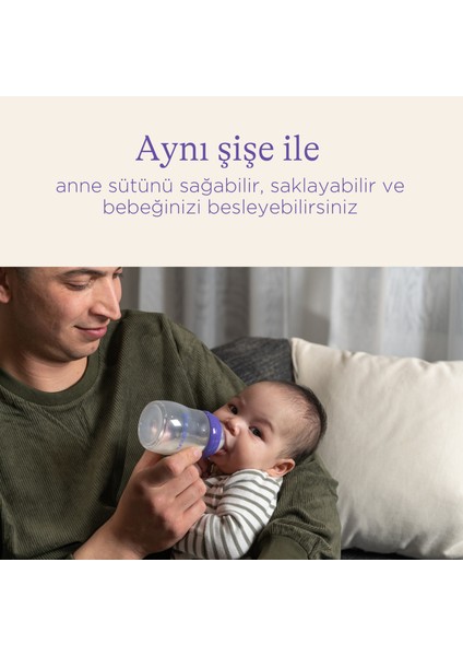 ® Anne Sütü Saklama Şişeleri 4 adet 160 ml