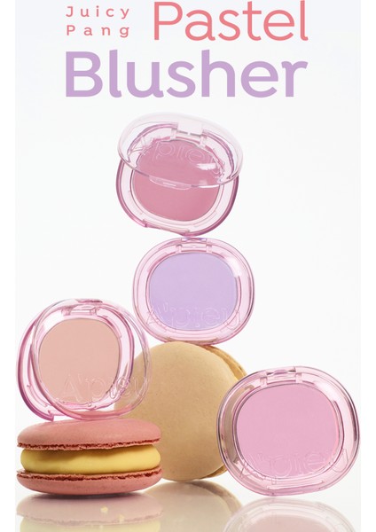 Cilde Yumuşak ve Doğal Renk Veren Pastel Tonlarda Allık A'pıeu Juicy-Pang Pastel Blusher (CR02)