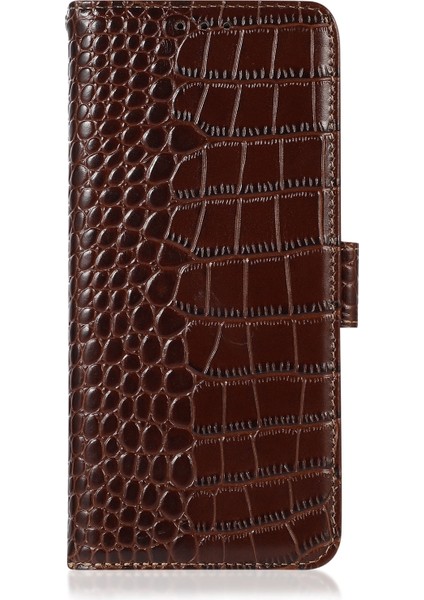 Honor Play 60 Plus / 200 Smart Için Timsah Dokulu Pu Kılıf (Yurt Dışından) fiyatları