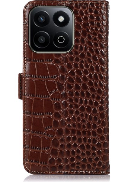 Honor Play 60 Plus / 200 Smart Için Timsah Dokulu Pu Kılıf (Yurt Dışından) modelleri