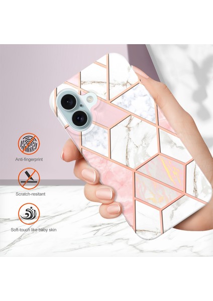 iPhone 16 Için Mermer Tpu Kılıf (Yurt Dışından) fiyatları