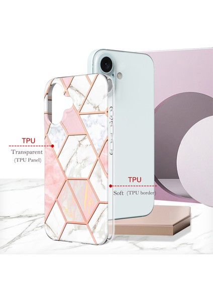 iPhone 16 Için Mermer Tpu Kılıf (Yurt Dışından) indirimleri