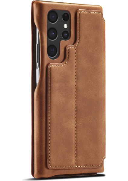 Samsung Galaxy S22 Ultra 5g Için Hon Ancient'ın Pu Kılıfı (Yurt Dışından) modelleri