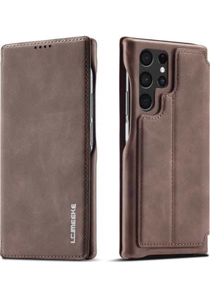 Samsung Galaxy S22 Ultra 5g Için Hon Ancient'ın Pu Kılıfı (Yurt Dışından)