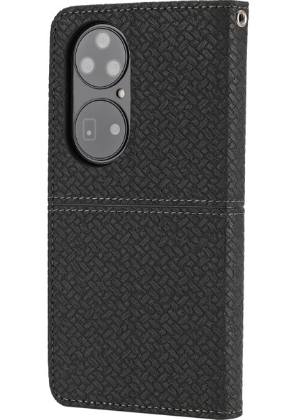 Huawei P50 Pro Dokuma Doku Pu Deri Kılıf Için (Yurt Dışından) modelleri