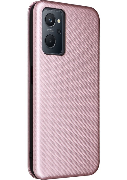 Oppo Realme 9i / A36 Için Karbon Fiber Pu Telefon Kılıfı (Yurt Dışından) modelleri