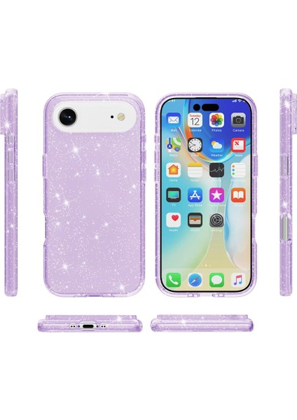 iPhone Air Için Terminator Simli Toz Telefon Kılıfı (Yurt Dışından) fiyatları