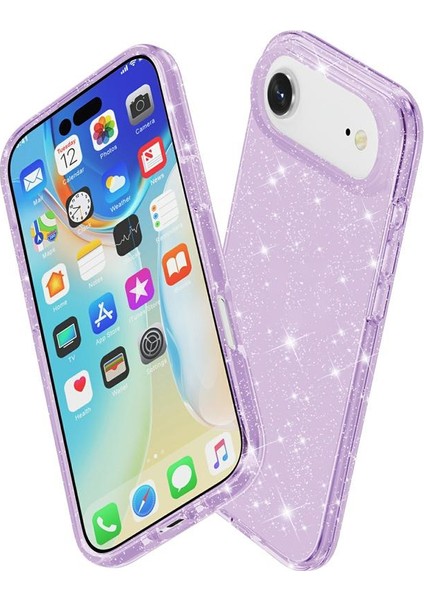 iPhone Air Için Terminator Simli Toz Telefon Kılıfı (Yurt Dışından) modelleri