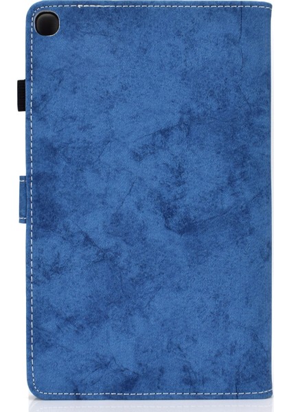 Samsung Galaxy Tab A7 (2020) T500 Için Mermer Kumaş Kılıf (Yurt Dışından) modelleri