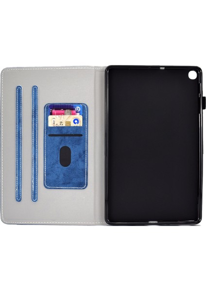 Samsung Galaxy Tab A7 (2020) T500 Için Mermer Kumaş Kılıf (Yurt Dışından) fırsatları