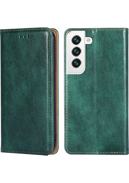 Samaung Galaxy S22+ 5g Için Saf Renkli Deri Kılıf (Yurt Dışından)