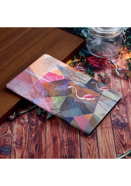 iPad Pro 11 2024 Için Renkli Çizim Deri Kılıf (Yurt Dışından) fiyatları