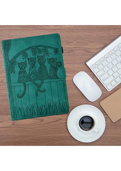 Samsung Galaxy Tab A7 Lite T220 Için Kabartmalı Pu Kılıf (Yurt Dışından) fiyatları