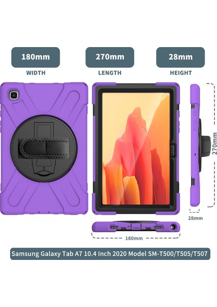 Samsung Galaxy Tab A7 10.4 2020 T500 / T505 Kılıfı (Yurt Dışından) modelleri