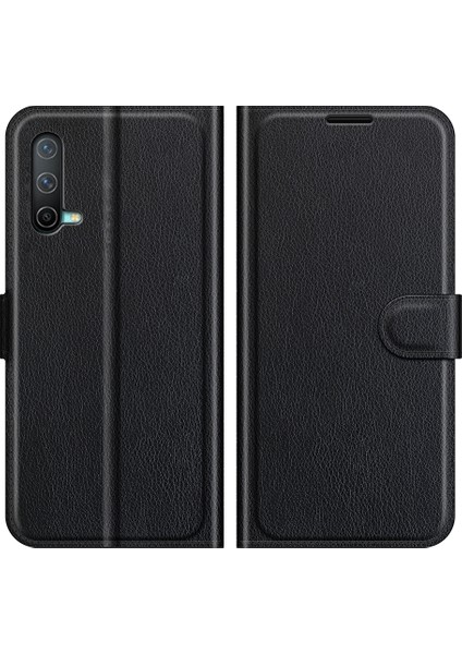 Oneplus Nord Ce Litchi Doku Flip Koruyucu Tpu Kılıf Için Oneplus Nord Ce 5g (Yurt Dışından) fiyatları
