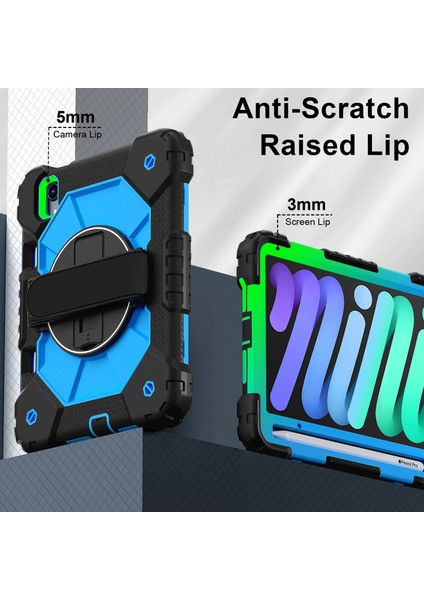 iPad Mini 2024 / Mini 6 Için Silikon Hibrit Pc Kılıfı (Yurt Dışından) fırsatları