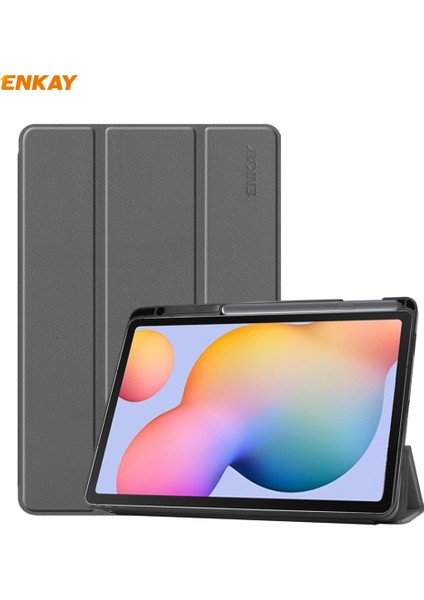 Tab S6 P610 / P615 Için Kalem Yuvalı Akıllı Kılıf Galaxy Tab S6 Lite Için (Yurt Dışından)