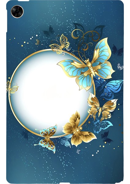 Realme Pad 10.4 Için Boyalı Tpu Tablet Kılıfı (Yurt Dışından)