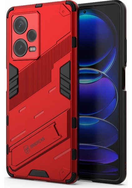 Xiaomi Redmi Note 12 Pro+ Çin Için Punk Zırh Telefon Kılıfı (Yurt Dışından)