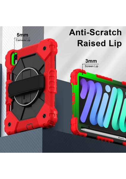 iPad Mini 2024 / Mini 6 Için Silikon Hibrit Pc Kılıfı (Yurt Dışından) fırsatları