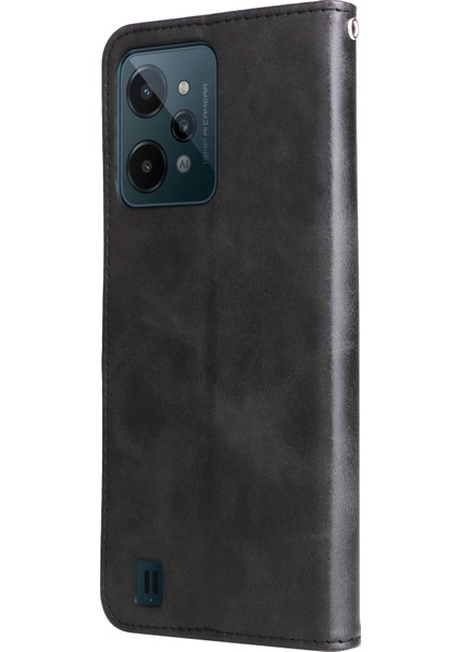 Oppo Realme C31 Için Fermuarlı Pu Kılıf (Yurt Dışından) modelleri