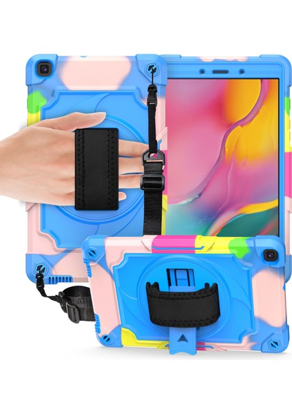 Samsung Tab A 8.0 (2019)/T290 Için Silikon+Pc Kılıfı (Yurt Dışından)