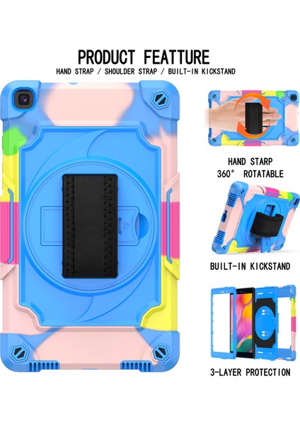 Samsung Tab A 8.0 (2019)/T290 Için Silikon+Pc Kılıfı (Yurt Dışından) fiyatları